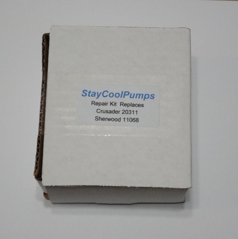 StayCoolPumps SCP-11068 Major Repair Kit Replaces Crusader 20311 Sherwood 11068 Water Pump E35 R102 - Image 2